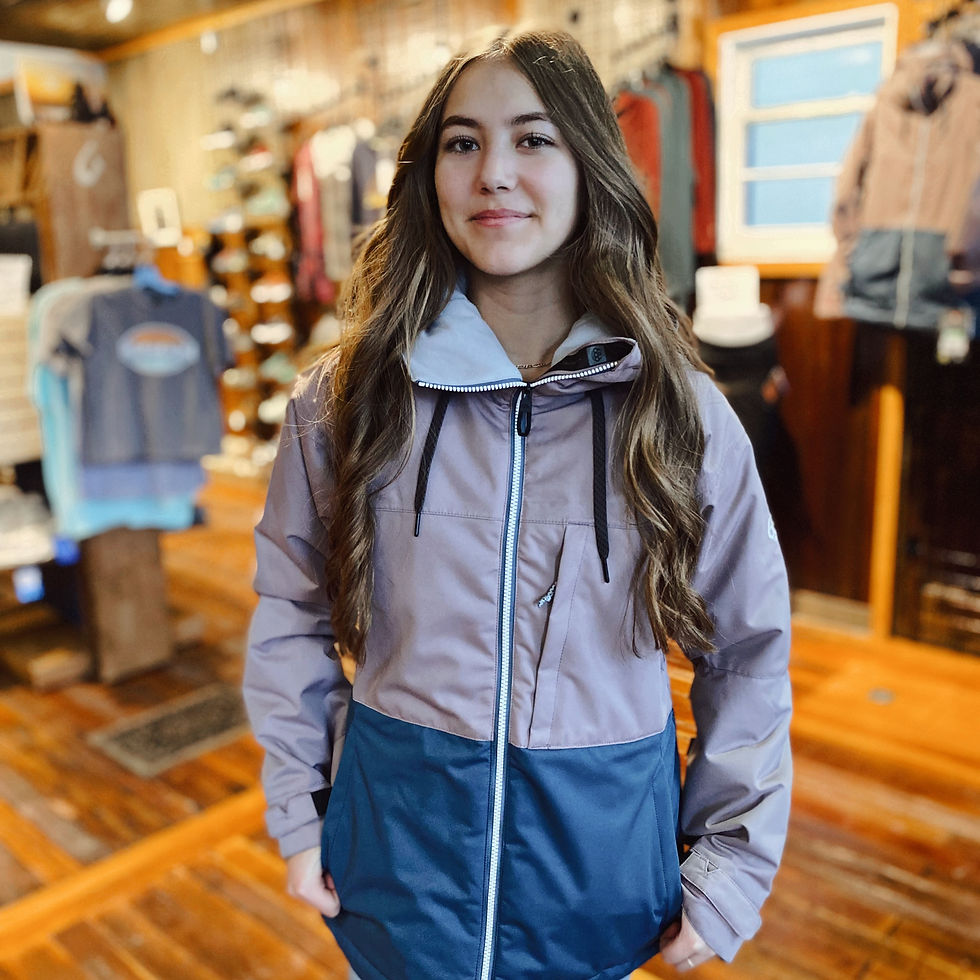 686 Athena Purple/Blue Women's Insulated Jacket in color purple. front view