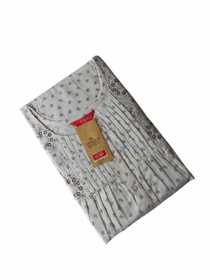 Thumbnail: N Style Pure Cotton Nighty