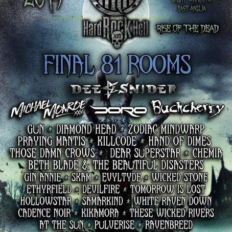 White Raven Down announced to appear at Hard Rock Hell 13 Festival!!!