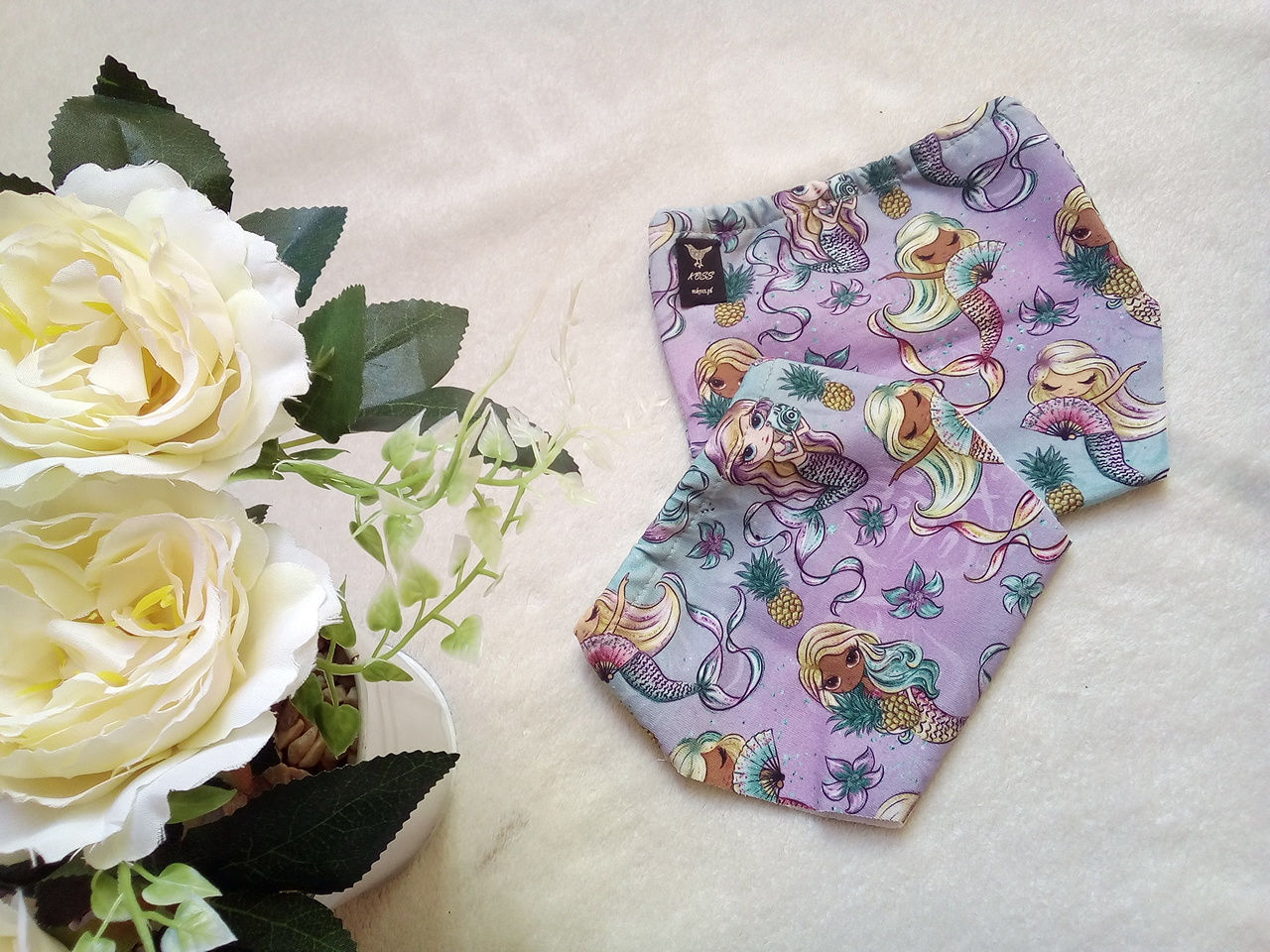Bloomersy (majtki na pieluchę) syrenka