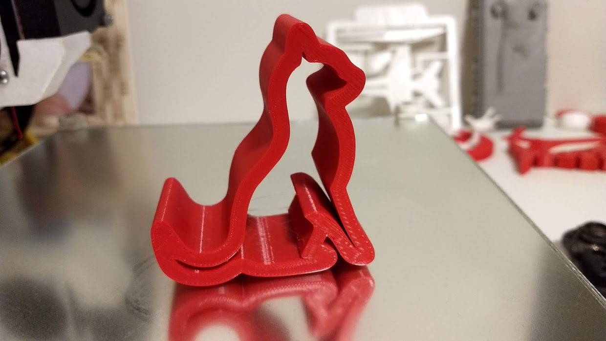 Gatinho, suporte de celular