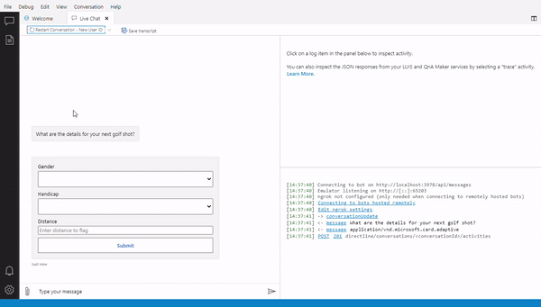 Demonstrate the model usage