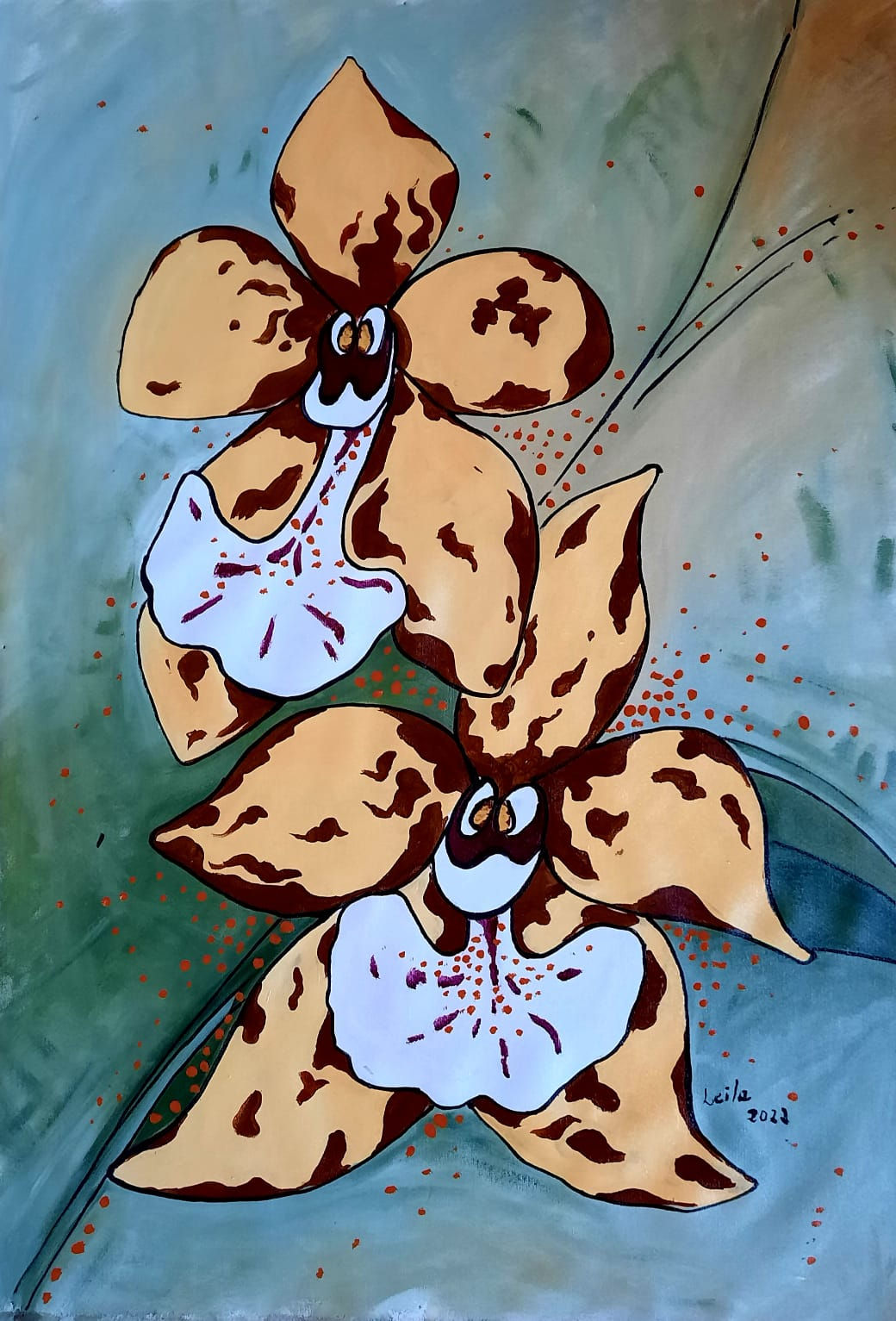 Orquídeas de Roraima - Solenidium lunatum