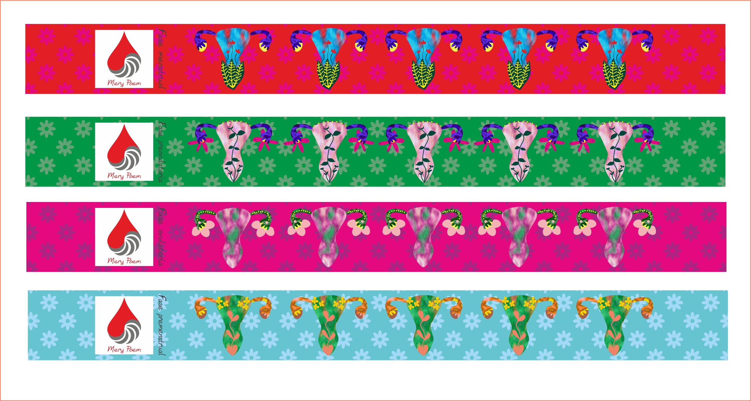 Pulseras cuatro fases