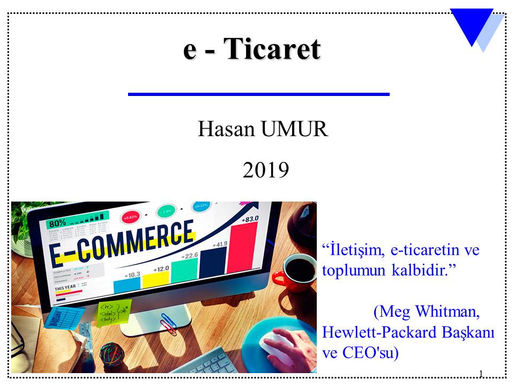e - Ticaret