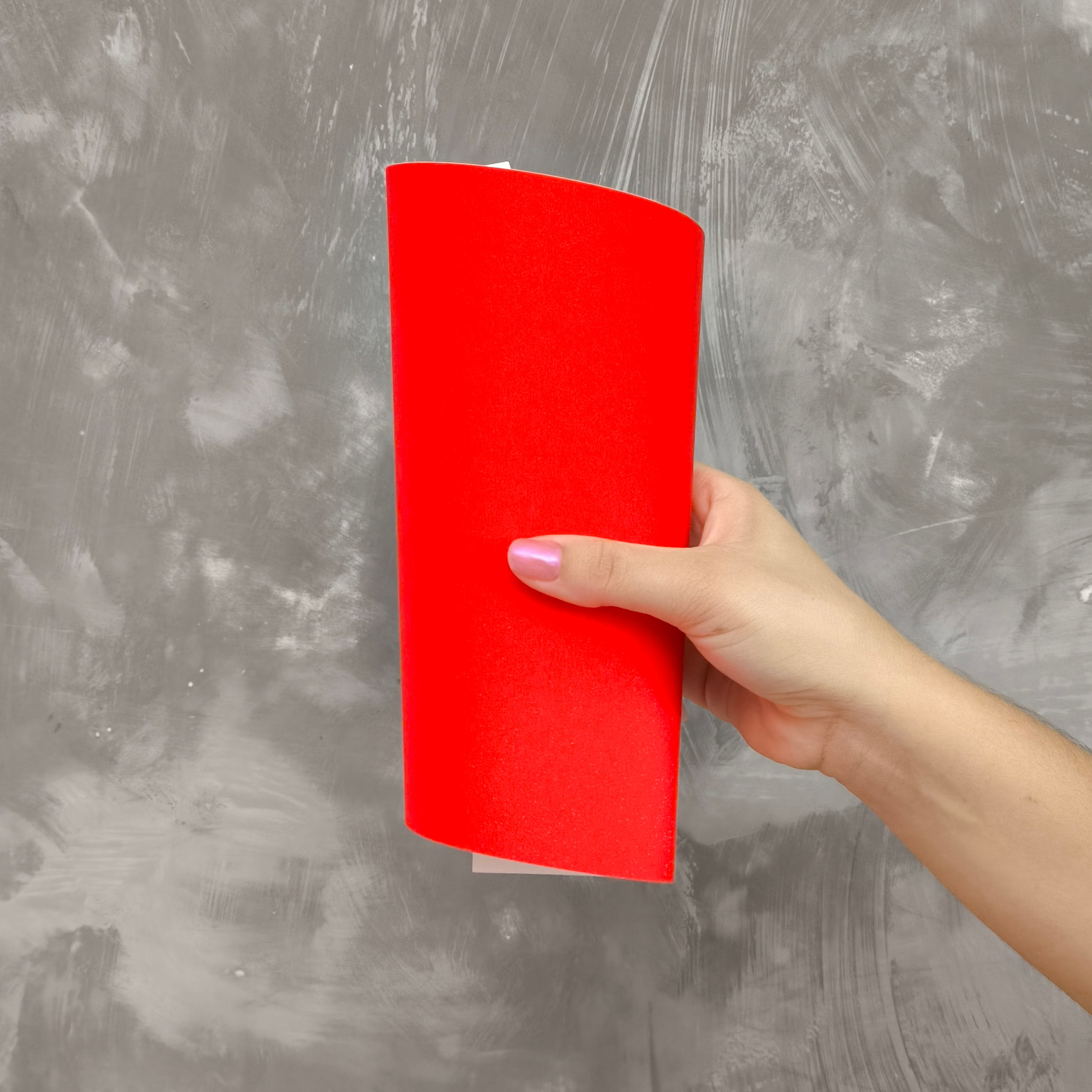 Papel Glitter 250g - Cor Vermelho