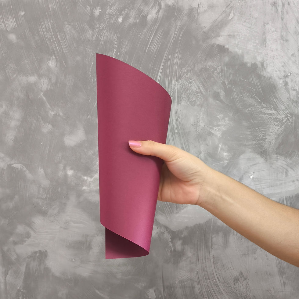 Papel Color Plus 180g A4 - Marsala