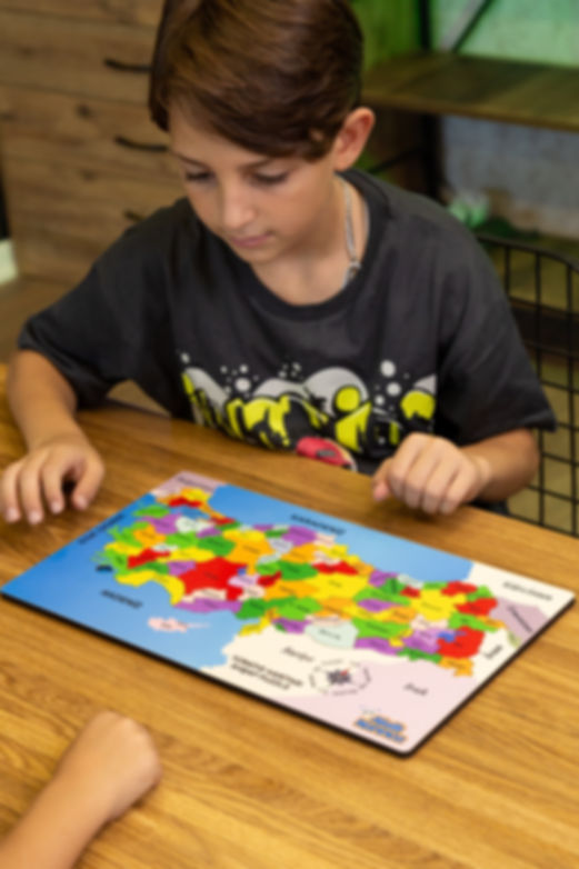 Eğitici Türkiye Haritası Puzzle SET