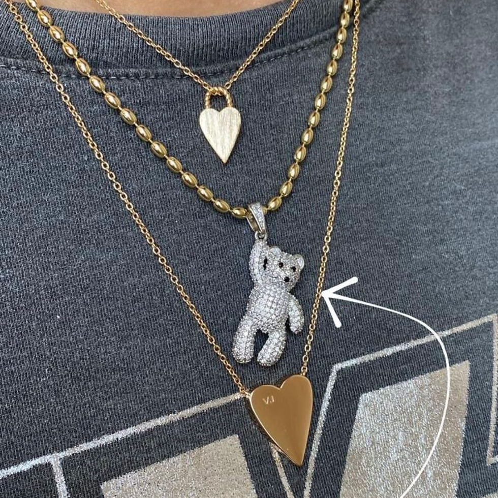 Miniatura: Colar Urso Teddy 