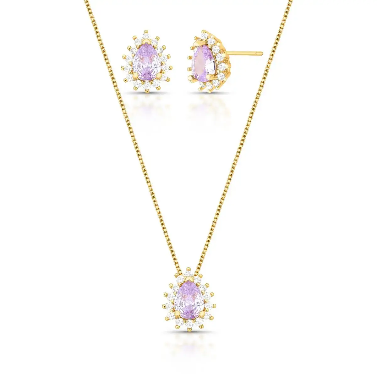 Conjunto Princesa Valquíria Lilás