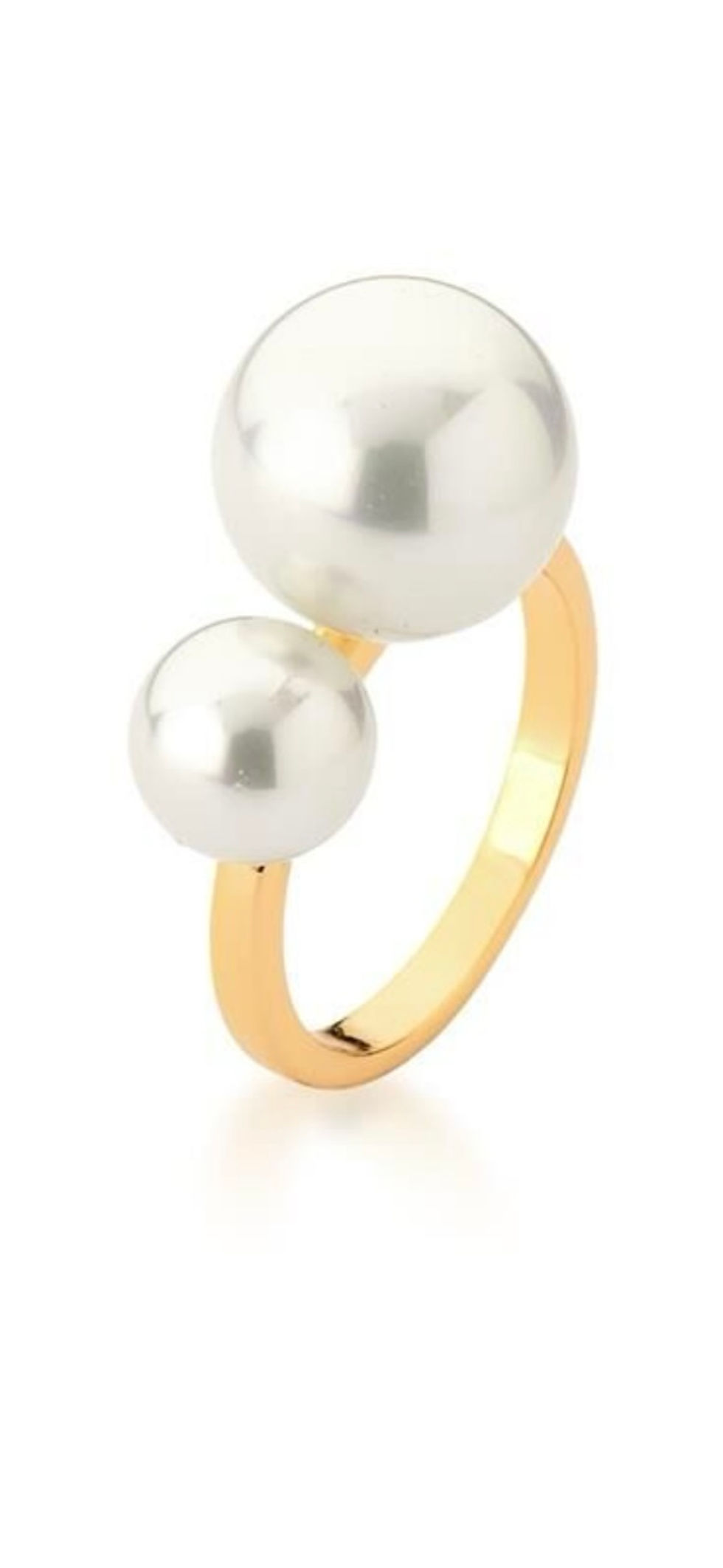 Miniatura: Anel Duo Perle