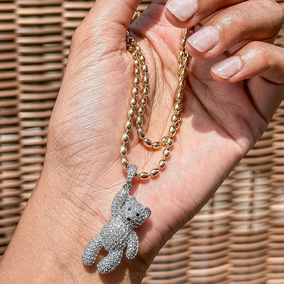 Miniatura: Colar Urso Teddy 