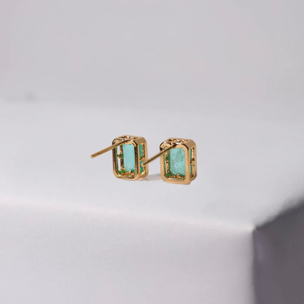 Miniatura: Brinco Retângulo Amália