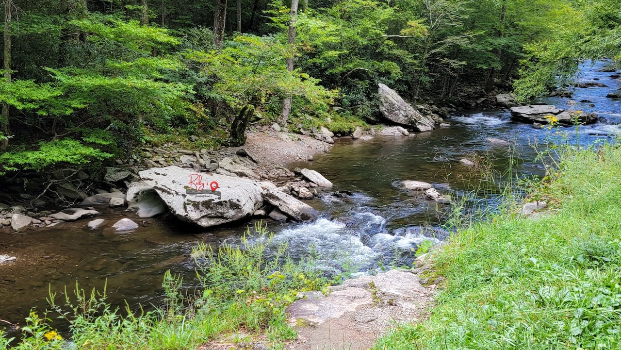 Babbling stream in Great Smoky Mountains National Park