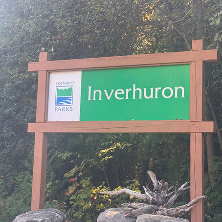 Camping at Inverhuron Provincial Park