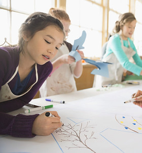 Kids in Art Class