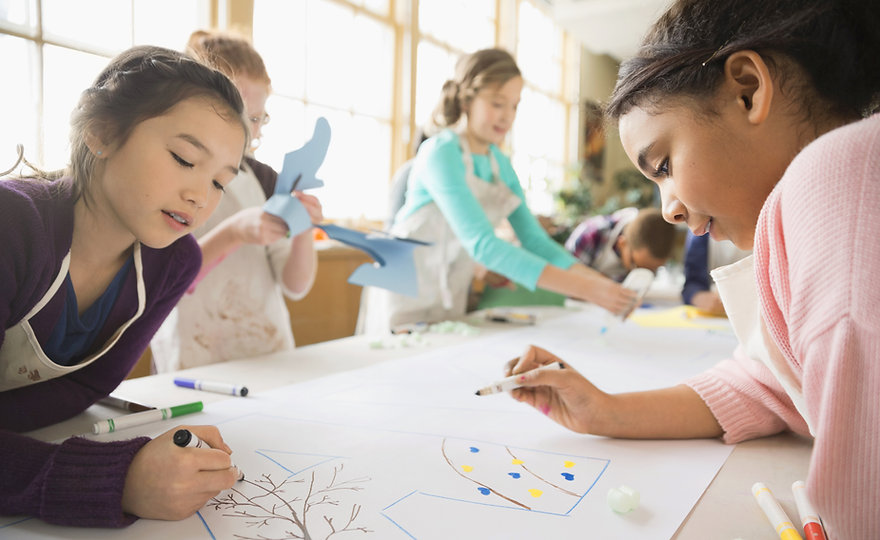 Kids in Art Class