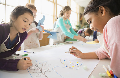 Kids in Art Class