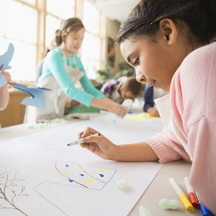 Kids in Art Class