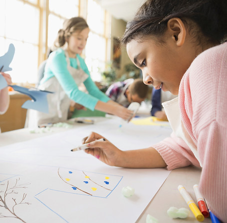 Kids in Art Class