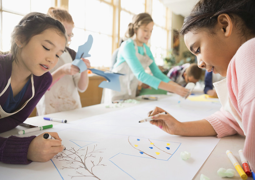 Kids in Art Class