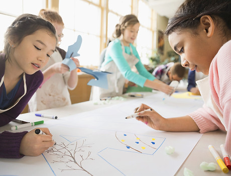 Kids in Art Class