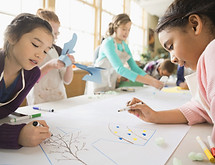 Kids in Art Class