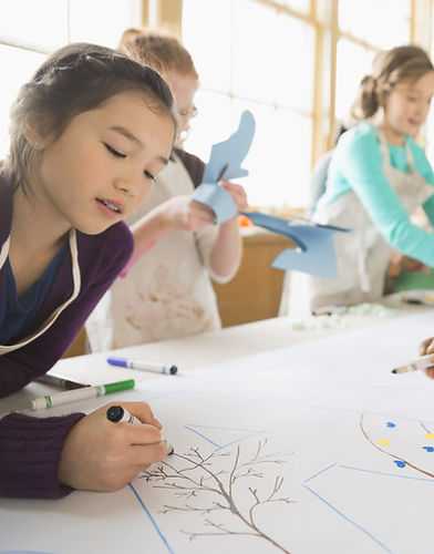 Kids in Art Class