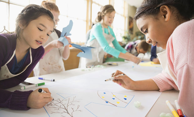 Kids in Art Class