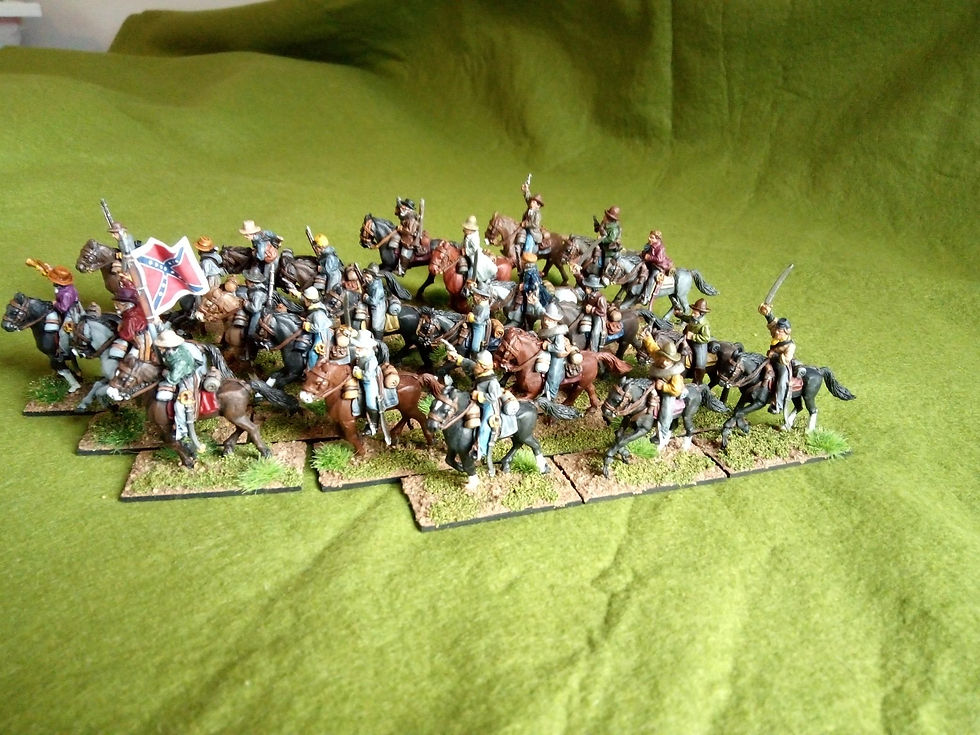 Confederate Cavalry, a tough bunch