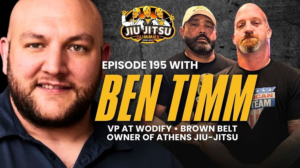 So You Wanna Open a Jiu Jitsu Academy? With Ben Timm of Wodify