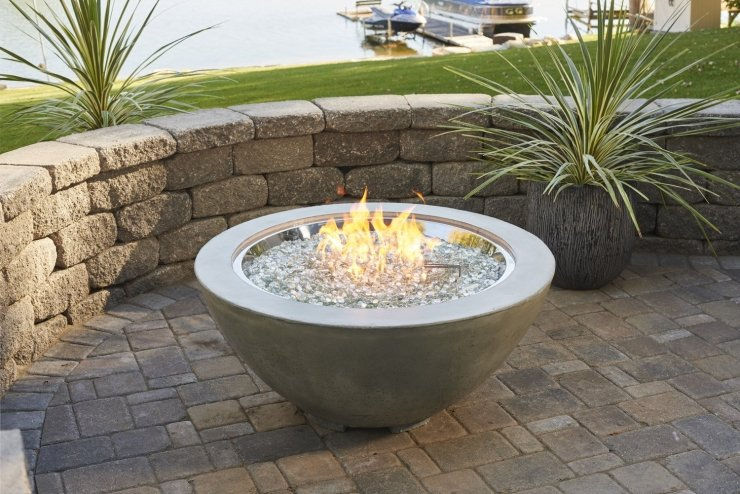 Cove 30" Gas Fire Pit Bowl