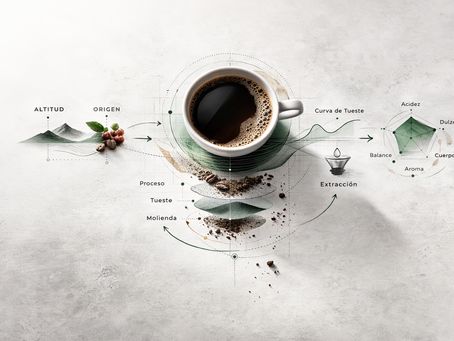 una taza es una experiencia, pero esa experiencia tiene una arquitectura.