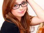 Le cou, lunettes et tensions