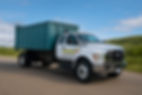 Paradise Landcare Dumpster Rental Truck - Texas Hill Country and Austin, TX