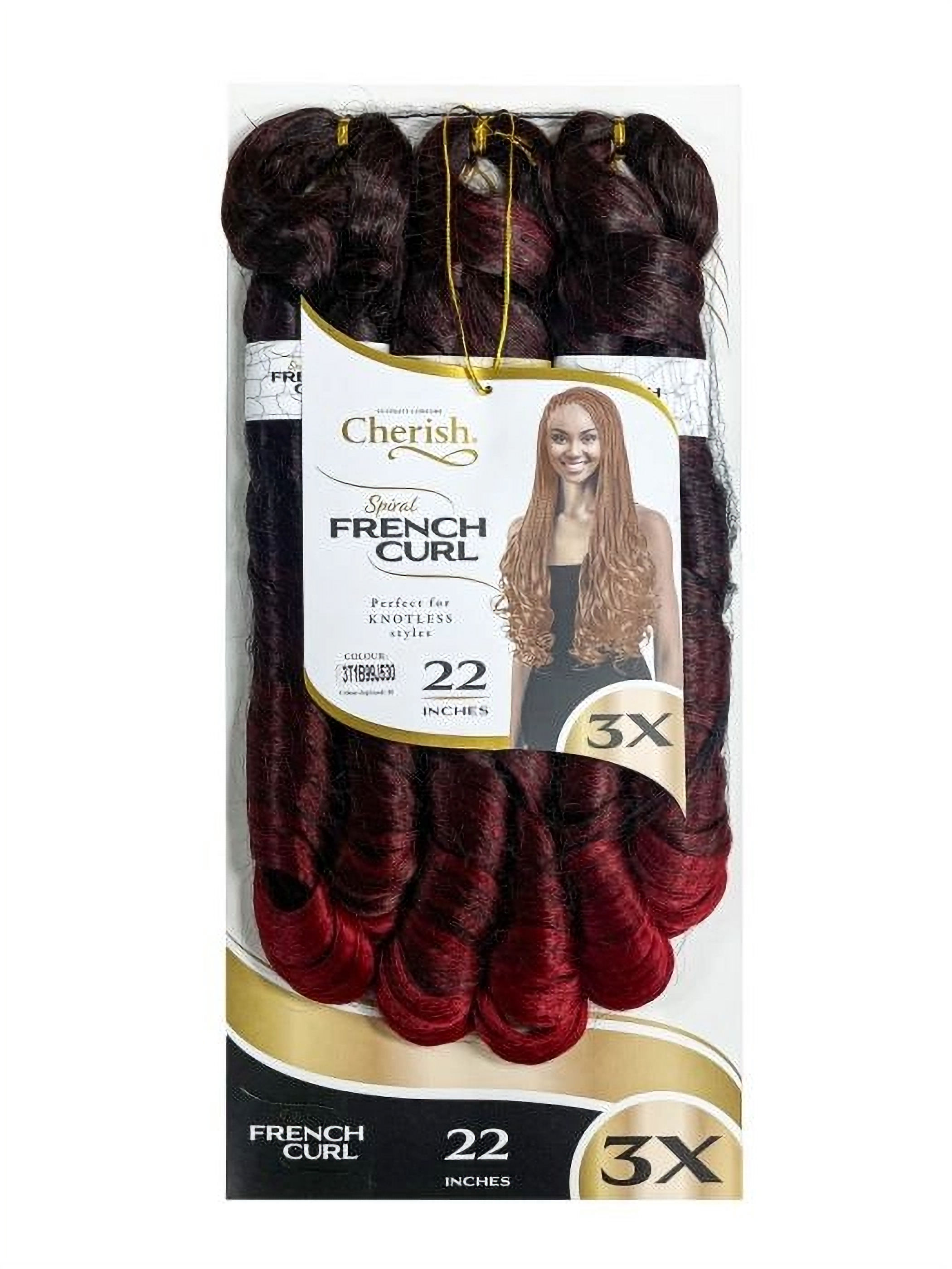 Cherish Bulk - Spiral French Curl 22 inch Col 3T1B99J530