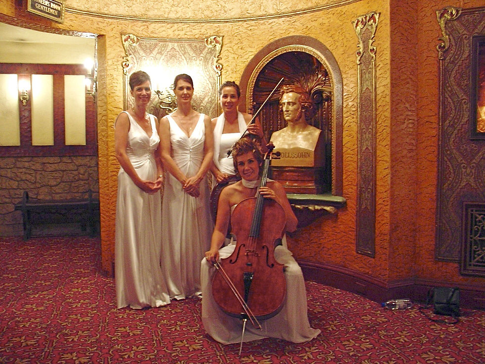 Lisa Park with Louise and Sarah King