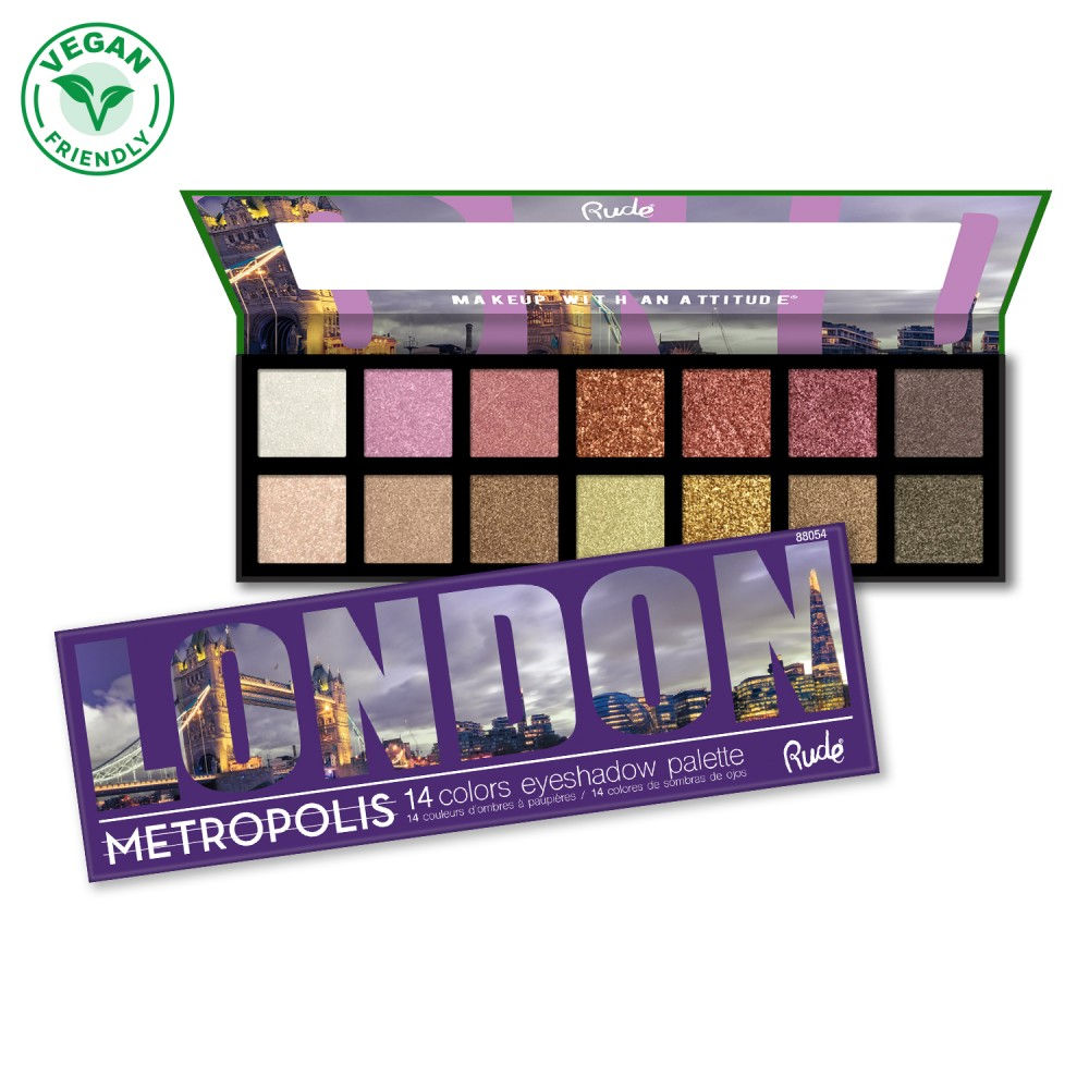 Rude Cosmetics London Metropolis Palette