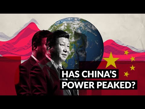 Video thumbnail with Xi Jinping, flags, and the question Has China’s Power Peaked?