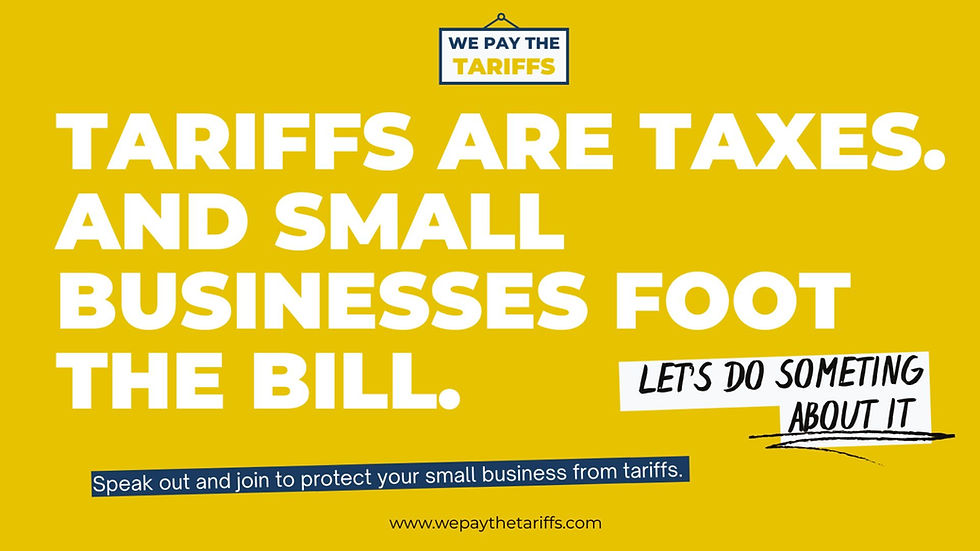 We Pay the Tariffs Info Session