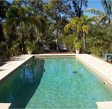 Residential Landscaping, pool paving