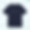 Thumbnail: Fictional Wanderlust Tee for Book Lovers with White Embroidered Thread Navy Front View