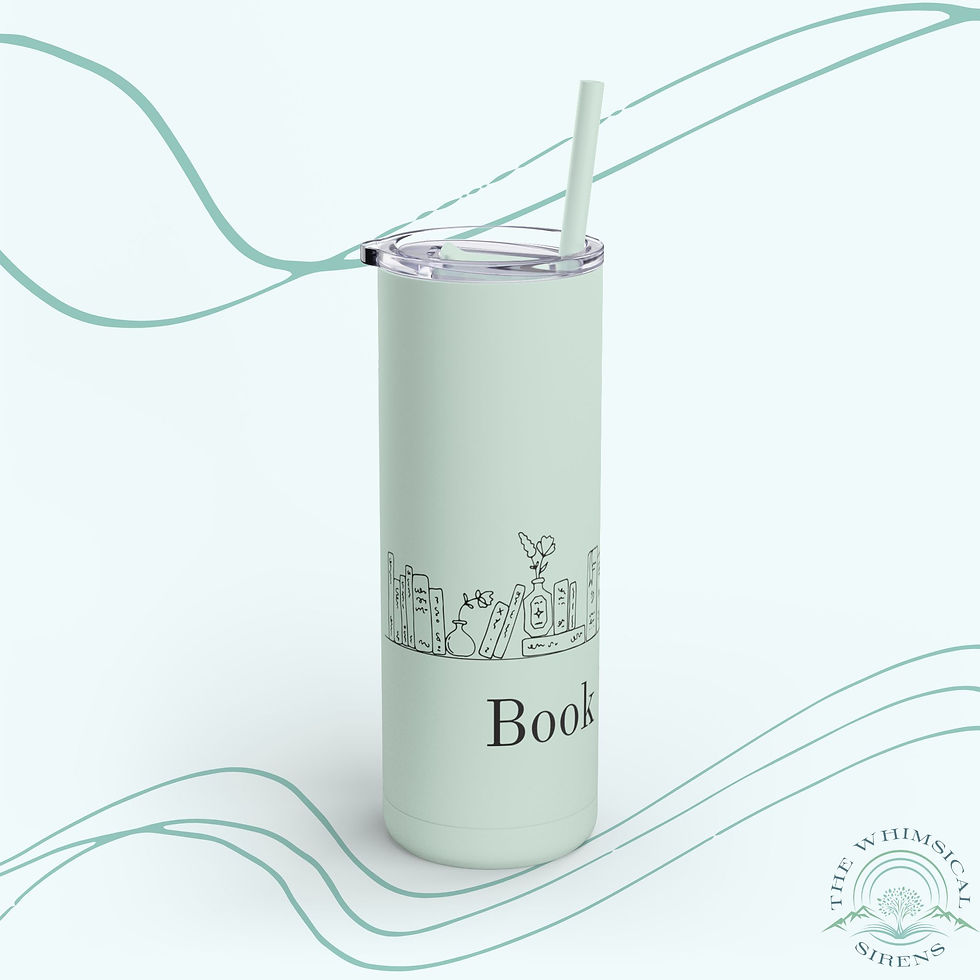 Thumbnail: Book Dragon Matte Tumbler