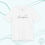 Thumbnail: Black Thread Embroidered Fictional Wanderlust Tee for Book Lovers White Front View