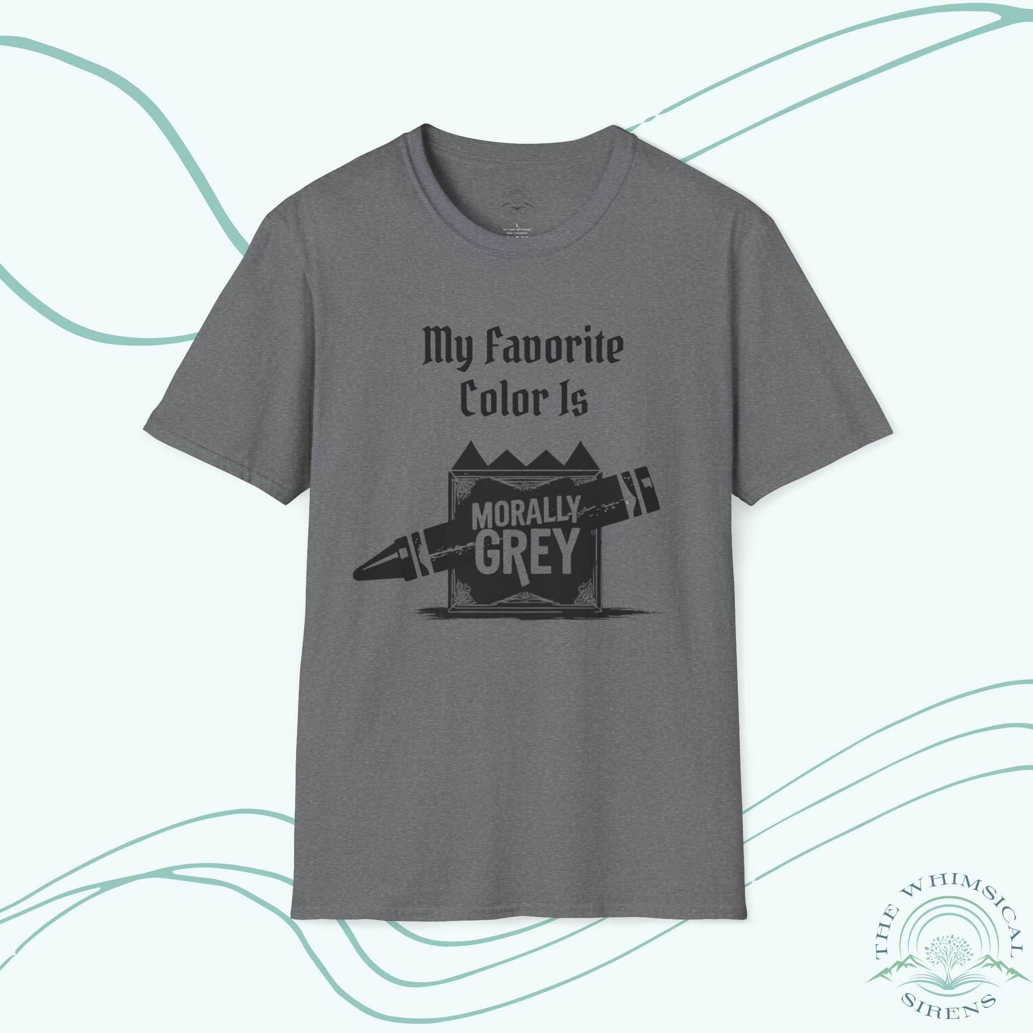 Morally Grey Standards in Graphite Heather Front View