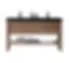 Belice 60" Chestnut Oak Freestanding Modern Bathroom Vanity