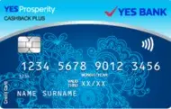 Yes Bank credit card with cashback and rewards benefits