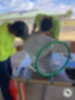 New container prototype for steam treatment,