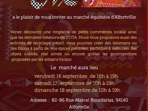 MARCHÉ ÉQUITABLE - ALFORTVILLE