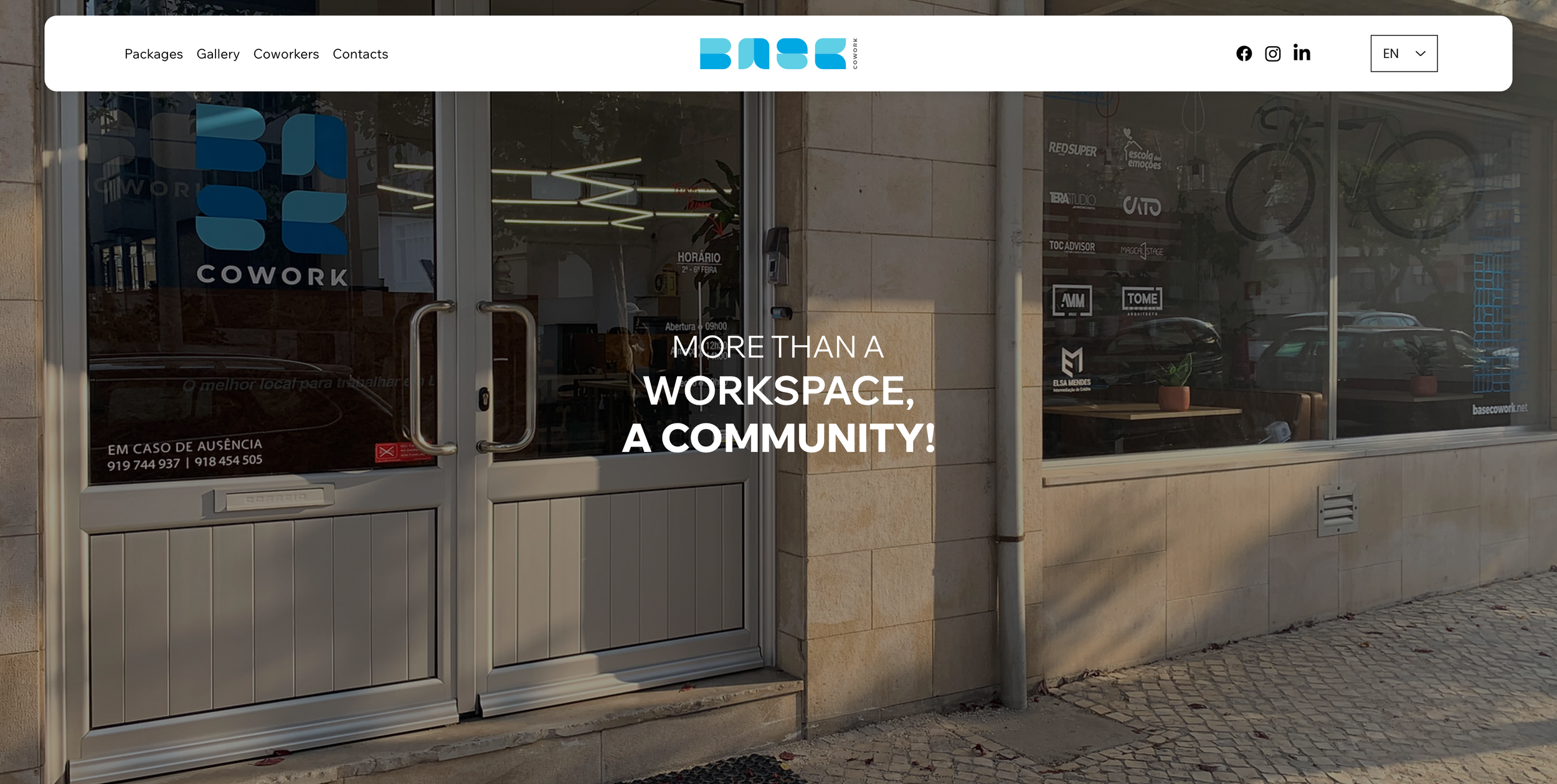 Packages | BASE Cowork